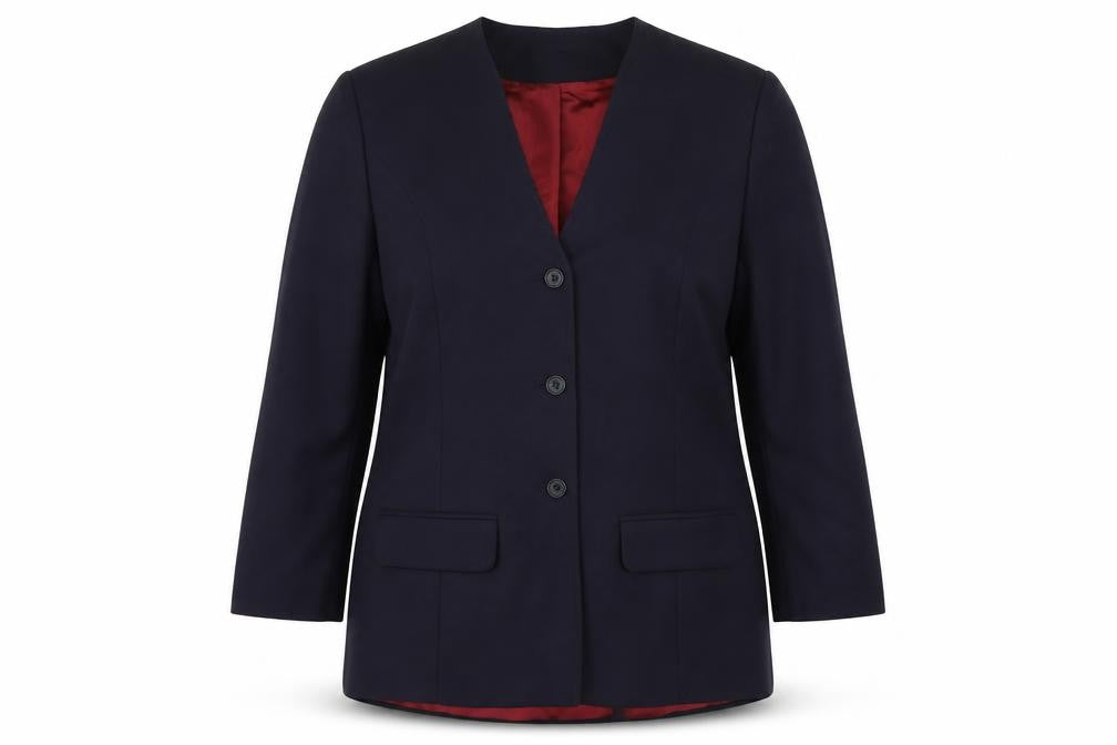 Business Solutions Womens Blue   Jacket Blazer Size 16