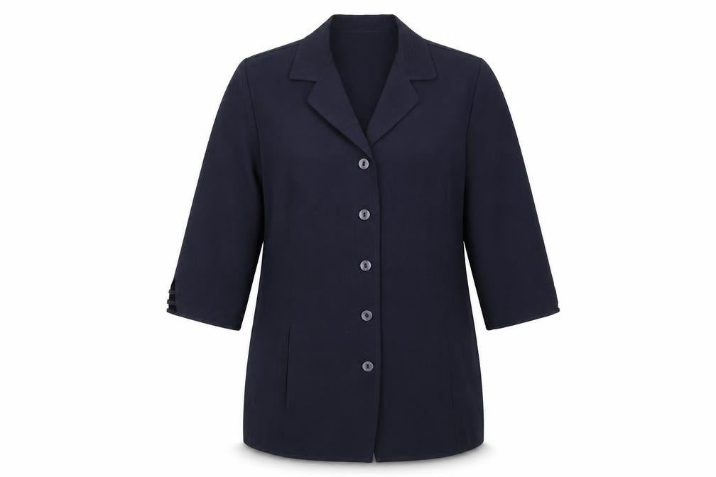 Oscar B Womens Blue   Jacket Blazer Size 12