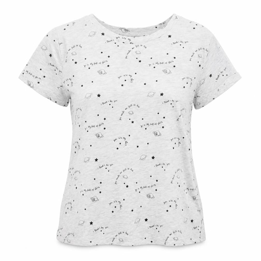Bershka Womens Grey   Basic T-Shirt Size M