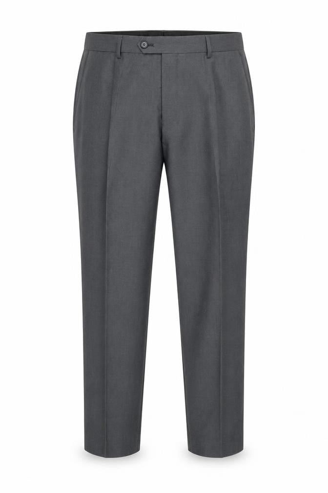 Fellini Mens Grey   2 Piece Suit Trousers Size S L26 in