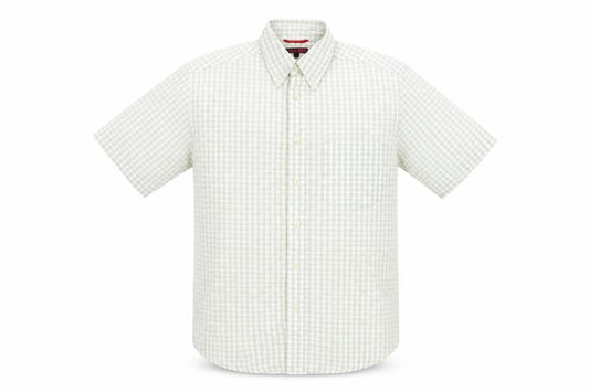 ceye man Mens Green Check   Button-Up Size S