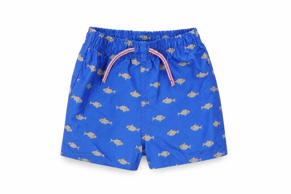 Primark Baby Blue Geometric  Cropped Trousers Size 18-24 Months