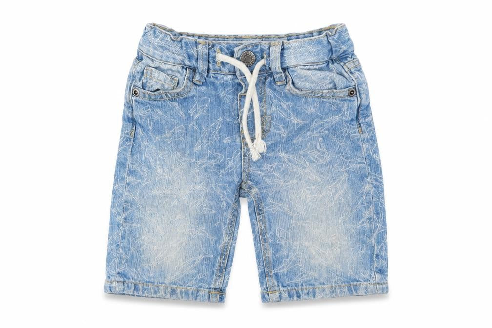 Denim & Co. Boys Blue   Cropped Jeans Size 2-3 Years