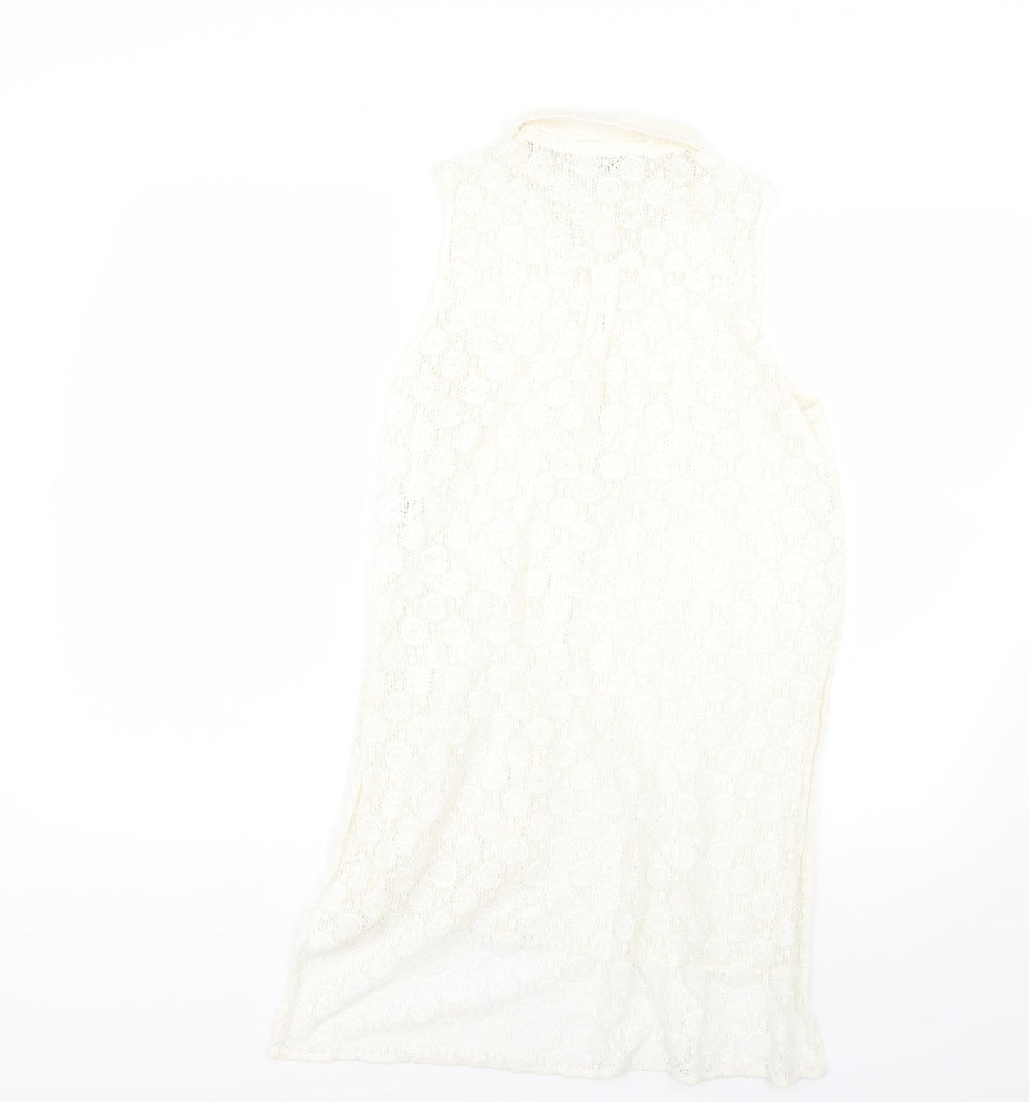 River Island Womens Beige   Basic Button-Up Size 10