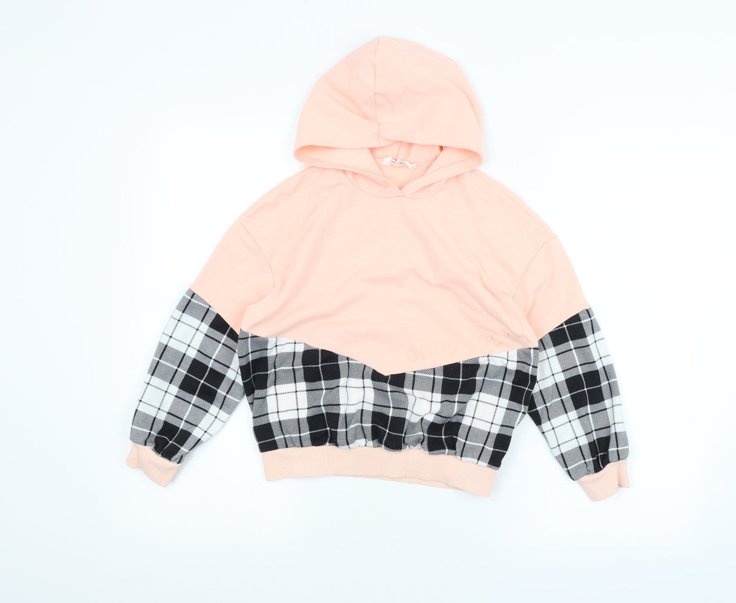 SheIn Girls Pink   Pullover Hoodie Size 10 Years