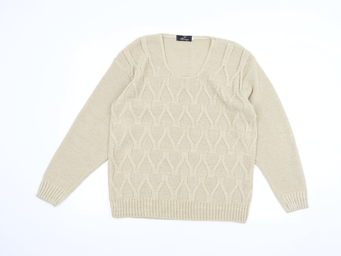 konique Womens Brown   Pullover Jumper Size L
