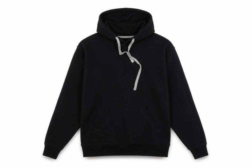 Spreadshirt Mens Black   Pullover Hoodie Size S