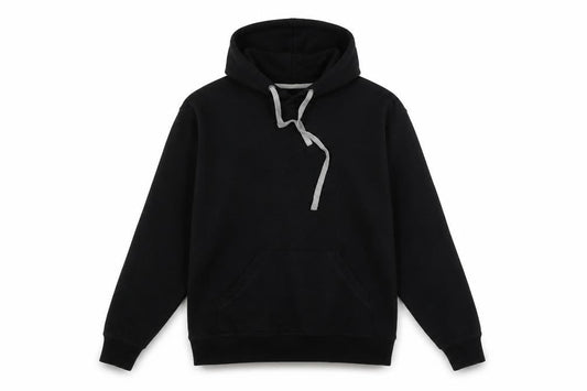 Spreadshirt Mens Black   Pullover Hoodie Size S