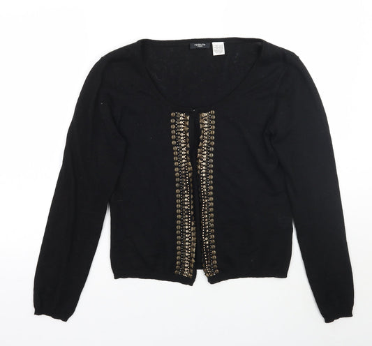 Redoute Womens Black   Cardigan Jumper Size 14
