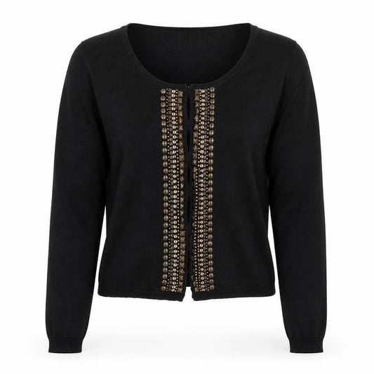 La Redoute Womens Black   Cardigan Jumper Size 14