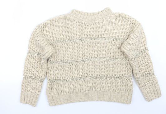 NEXT Womens Beige   Pullover Jumper Size M