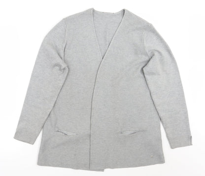 Preworn Womens Grey   Cardigan Jumper Size 14