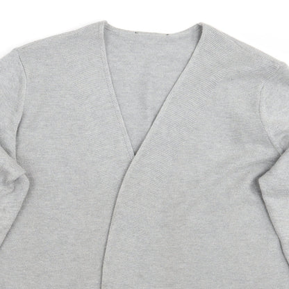 Preworn Womens Grey   Cardigan Jumper Size 14