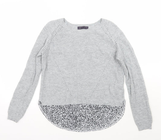 Marks and Spencer Womens Grey   Pullover Jumper Size 12