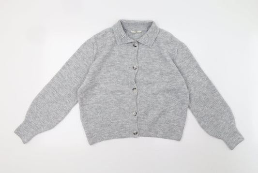 George Womens Grey  Knit Jacket  Size 14
