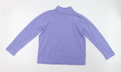 Preloved BM Collection Womens Purple   Pullover Sweatshirt Size M - Front