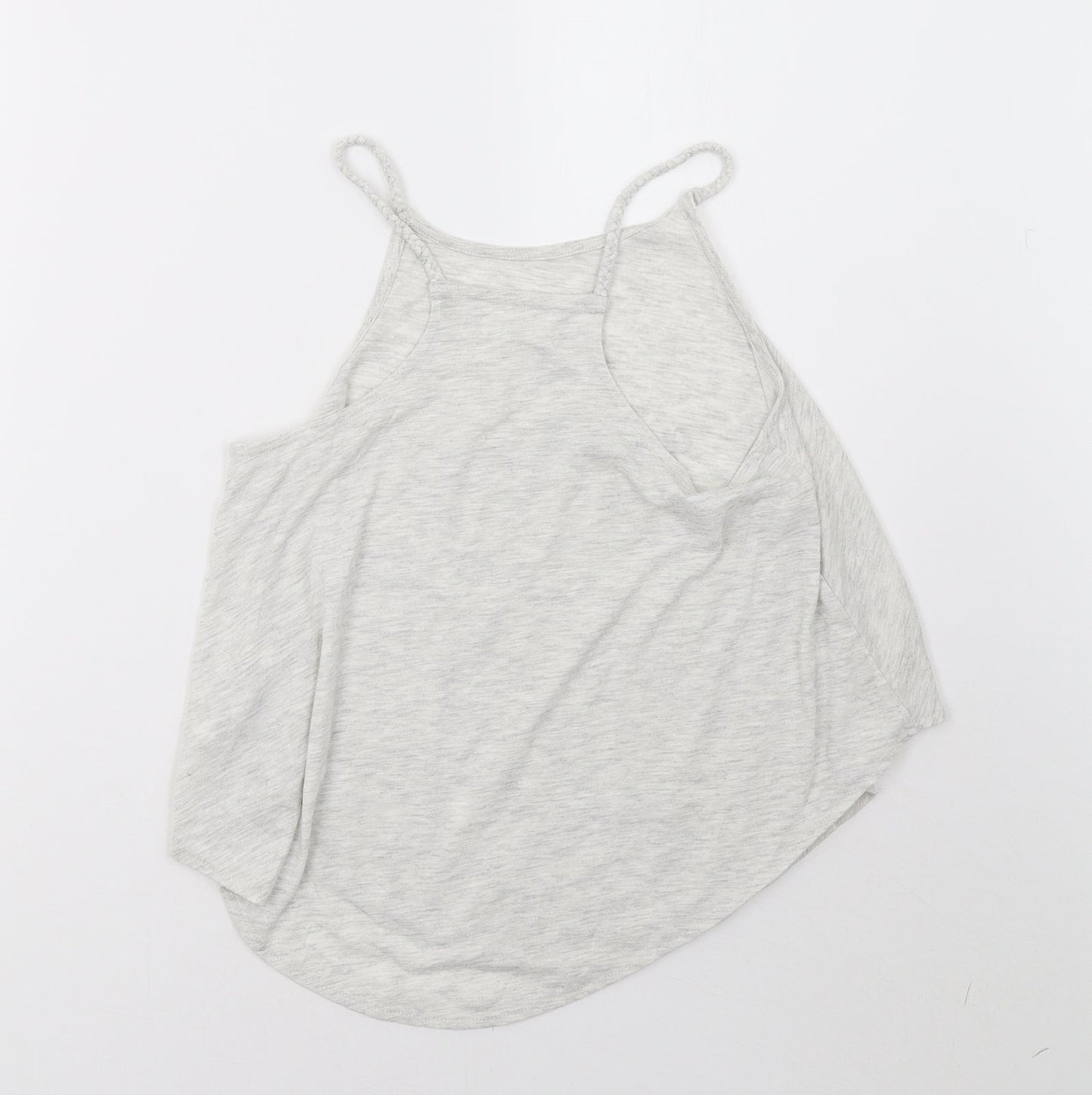 H&M Girls Grey   Basic T-Shirt Size 10 Years