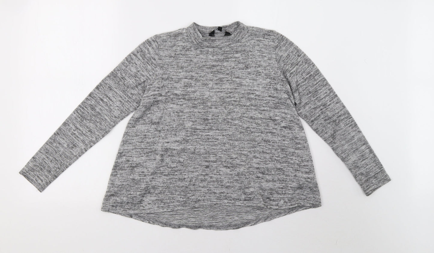 newlook Girls Grey   Pullover Sweatshirt Size 13 Years