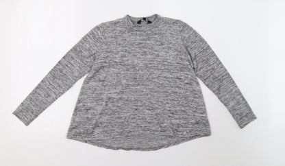 New Look Girls Grey   Pullover Sweatshirt Size 13 Years