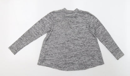New Look Girls Grey   Pullover Sweatshirt Size 13 Years