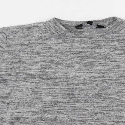 New Look Girls Grey   Pullover Sweatshirt Size 13 Years