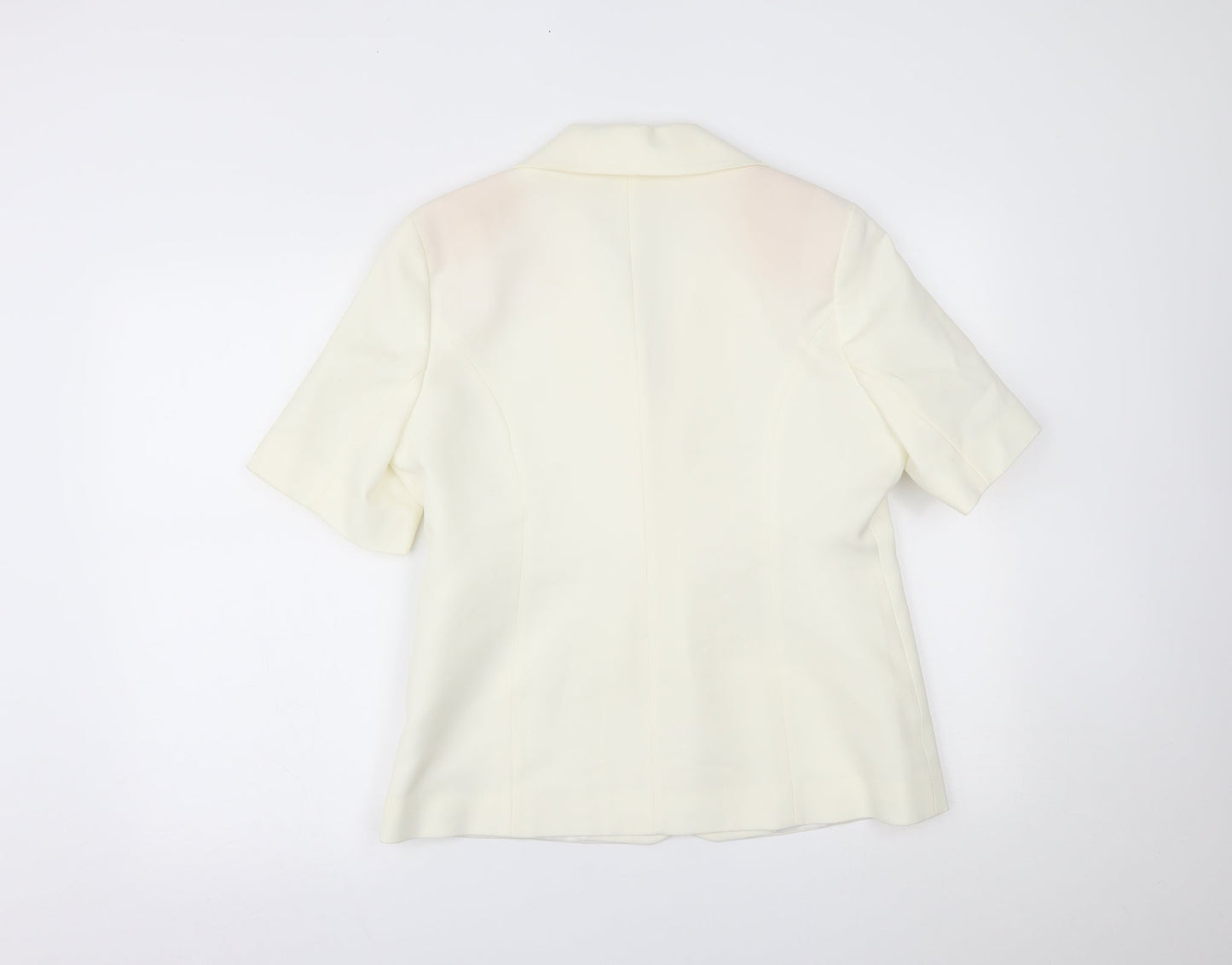 slimma Womens Ivory   Jacket Blazer Size 14
