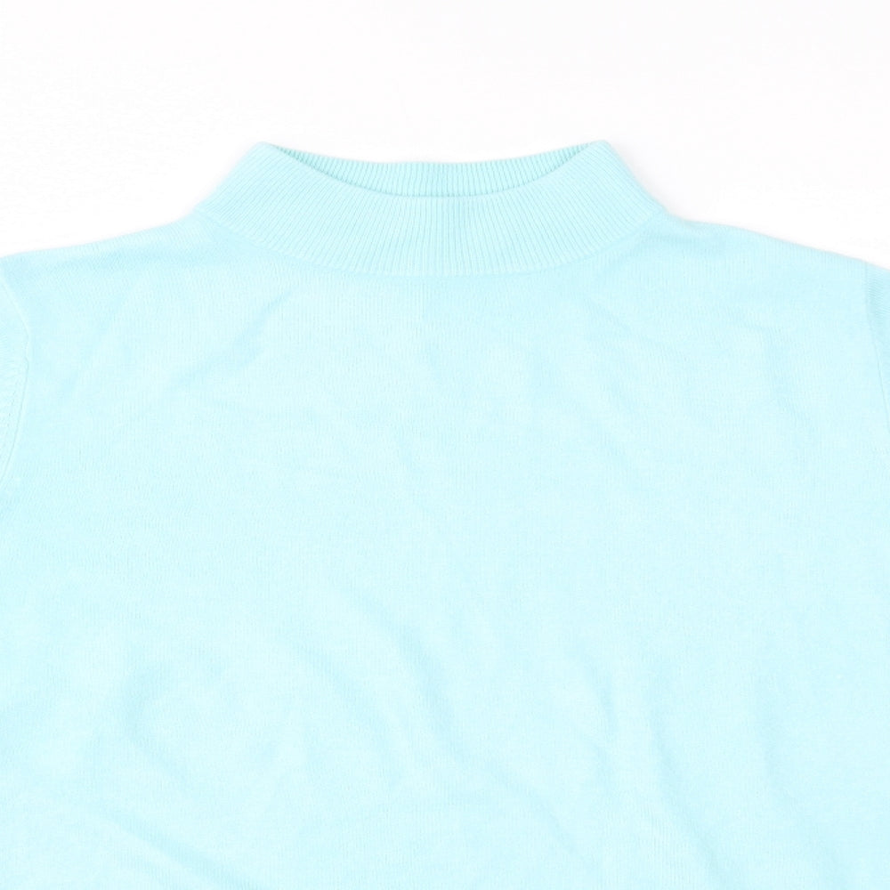 BHS Womens Blue   Basic Blouse Size 14
