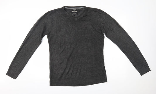 Peacocks Mens Grey   Pullover Jumper Size L