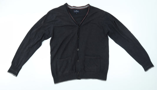 M&S Womens Grey   Cardigan Jumper Size L