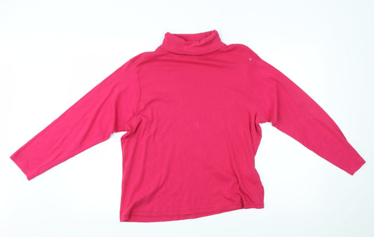 amoretti Womens Pink   Pullover Jumper Size L
