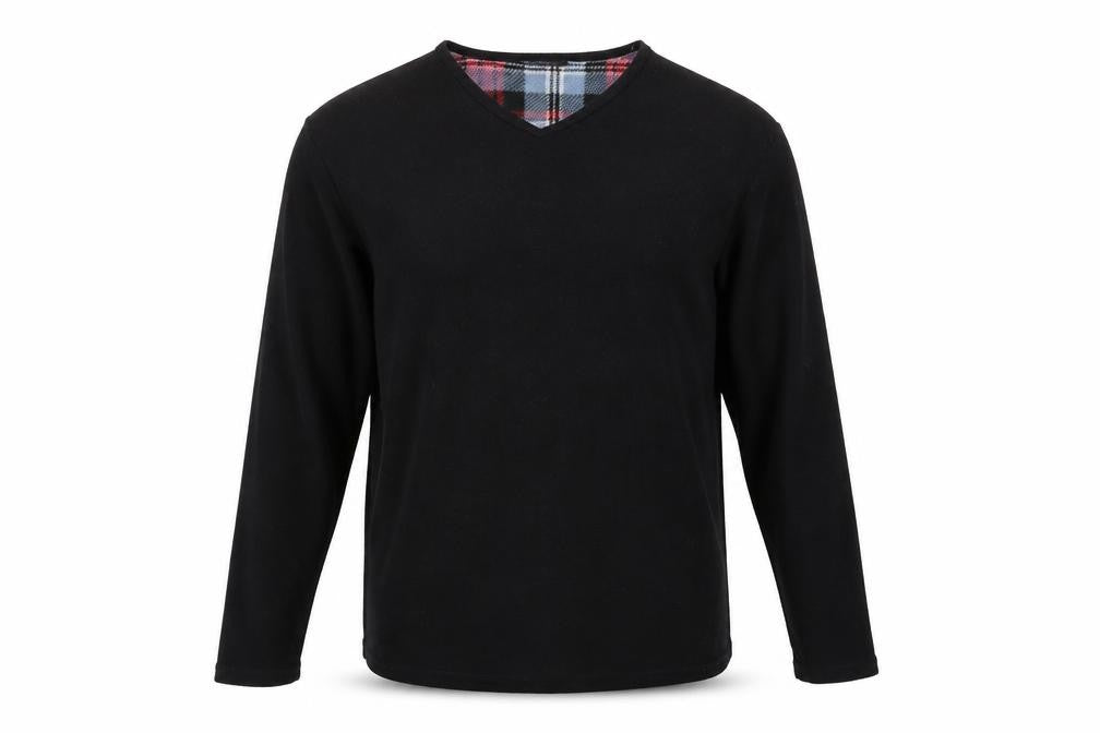 Cedarwood State Mens Black Pyjama Top Size S