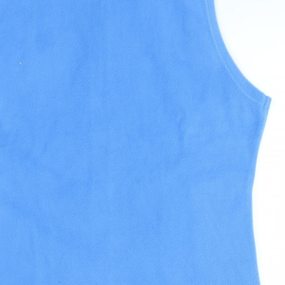 ISLE Womens Blue   Full Zip Jumper Size 14