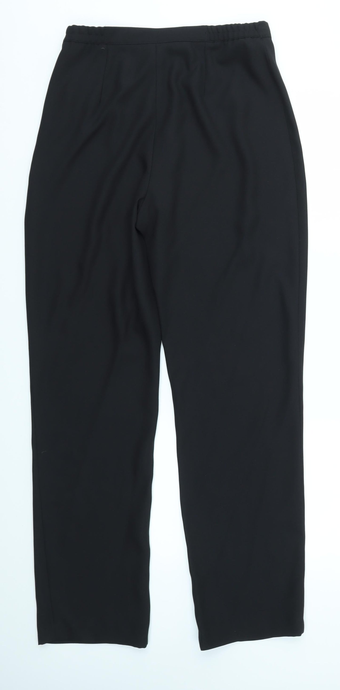 WARP AND WEFT Womens Black   Dress Pants Trousers Size 12 L30 in