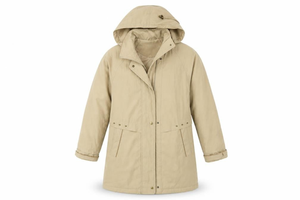 EWM Womens Brown   Overcoat Coat Size 12