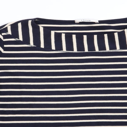 Classics Womens Blue Striped  Pullover Jumper Size 16