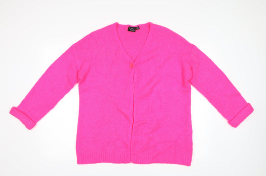 ESMARA Womens Pink   Cardigan Jumper Size XS