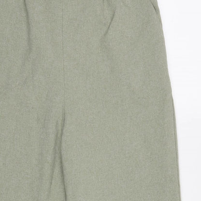 Classics Womens Green   Trousers  Size 14 L25 in