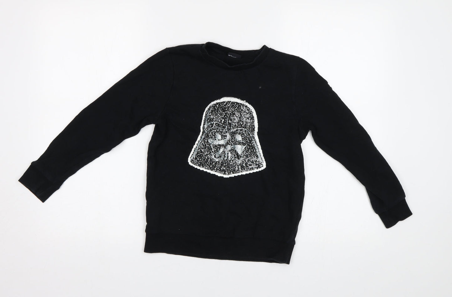 NEXT Girls Black   Pullover Sweatshirt Size 9 Years  - Star Wars