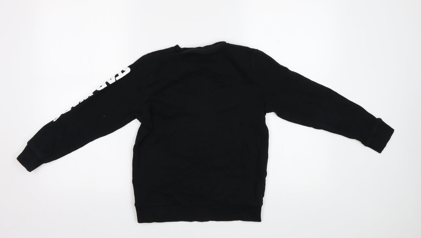 NEXT Girls Black   Pullover Sweatshirt Size 9 Years  - Star Wars