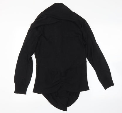 B&W Womens Black   Cardigan Jumper Size M