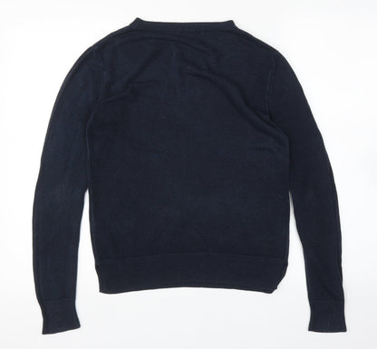 Marks & Spencer Womens Blue   Pullover Jumper Size 8
