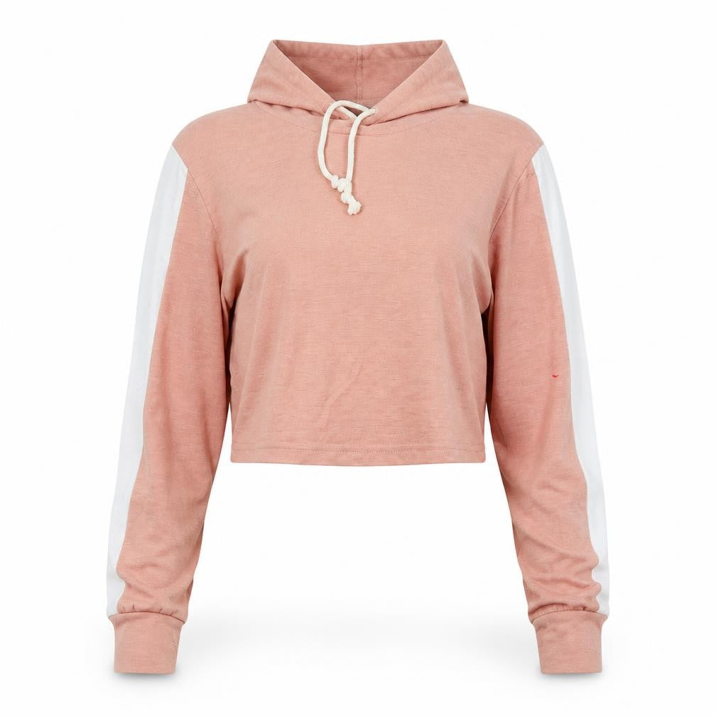 Preworn Womens Pink   Pullover Hoodie Size M  - Cropped