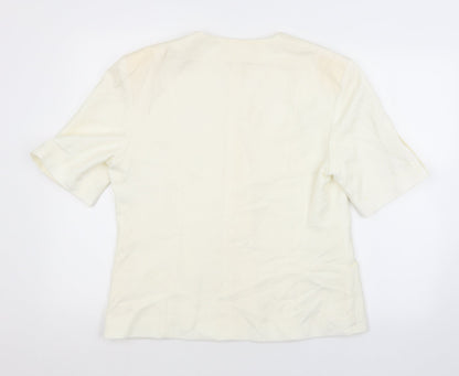 Preworn Womens White   Jacket  Size 14