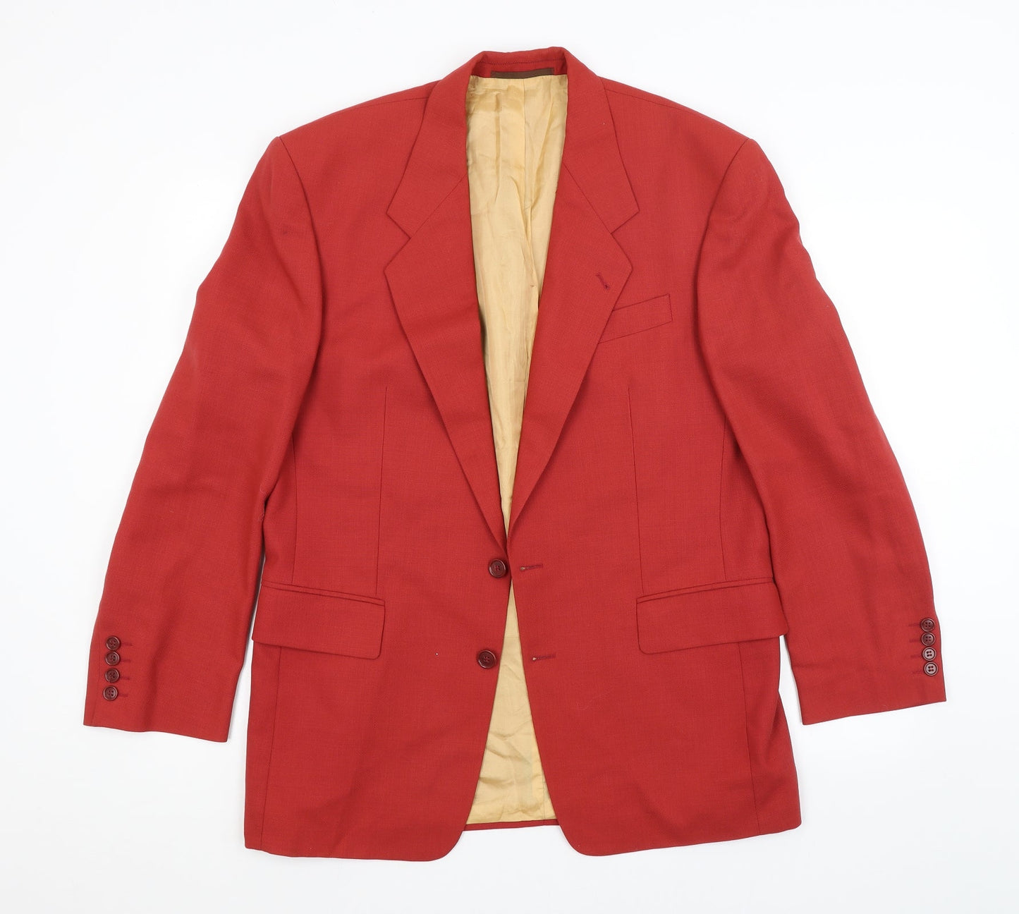 Preworn Mens Red   Jacket Blazer