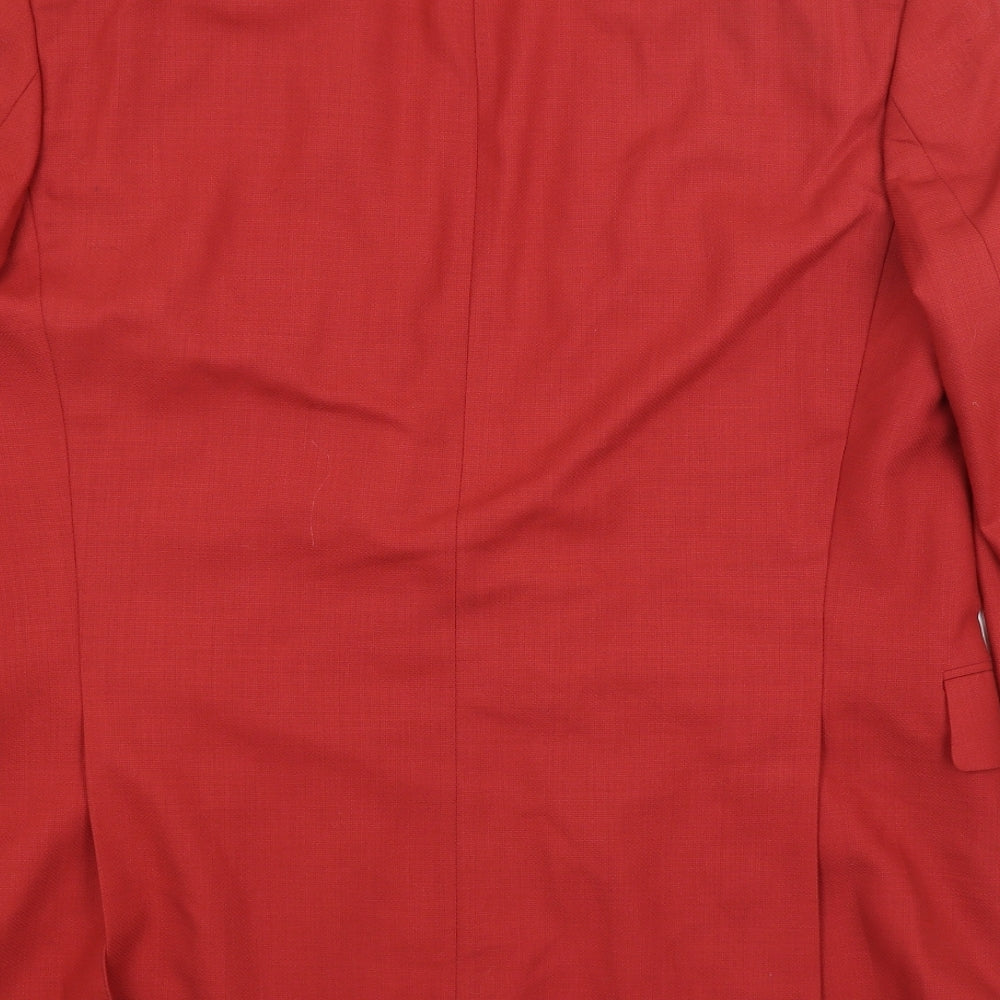 Preworn Mens Red   Jacket Blazer