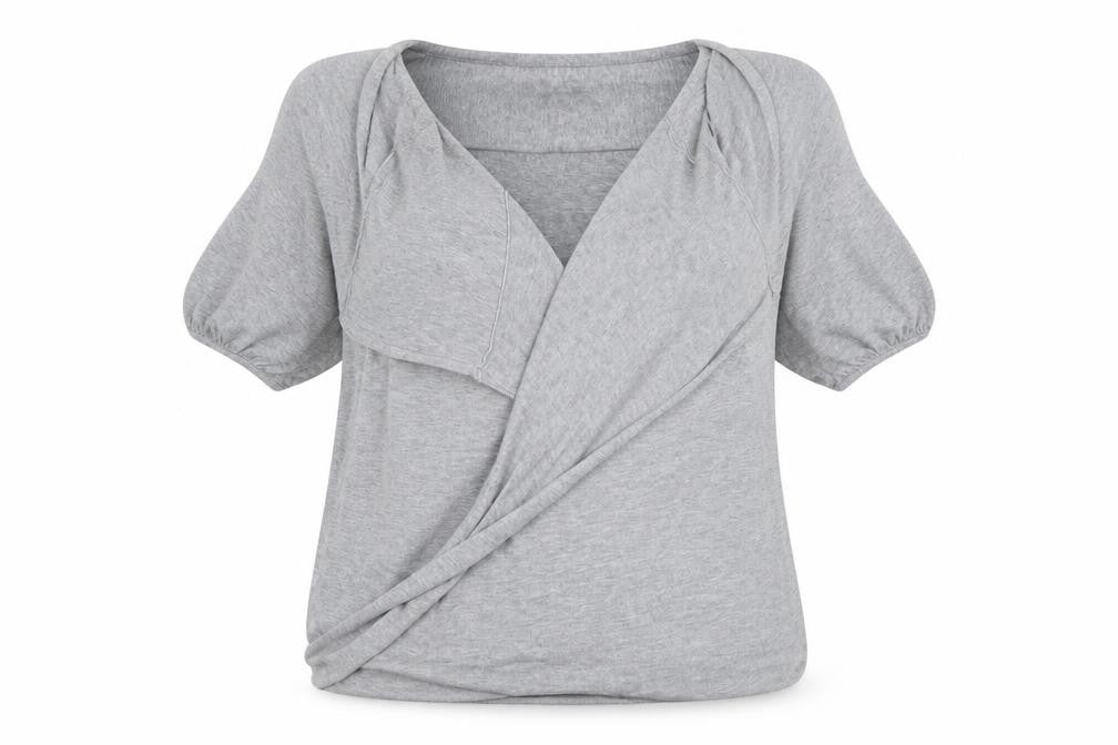 et vous Womens Grey   Wrap Jumper Size 14
