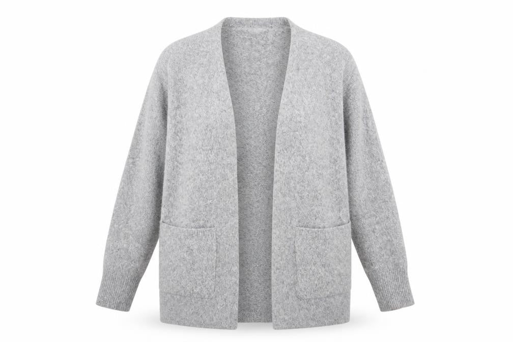 Peacocks Womens Grey  Knit Cardigan Jumper Size S