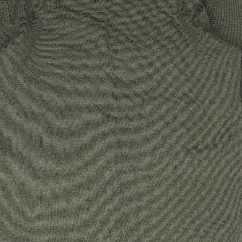 Topman Mens Green  Knit Pullover Jumper Size XS