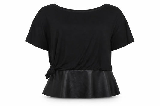 HEINE Womens Black    T-Shirt Size 16