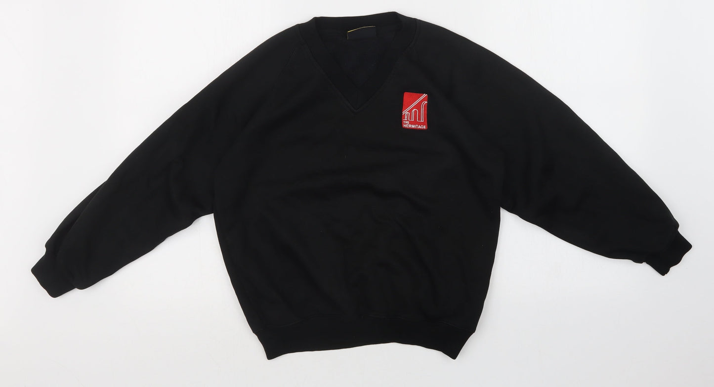 coolflow Boys Black   Pullover Sweatshirt Size 11-12 Years